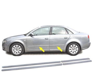 MOULURES LATÉRALES PORTE AUDI A4 B7 8E 04-08, Verzenden