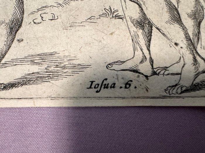 Giovanni Lanfranco (XVII) - La caduta di Gerico, Antiquités & Art, Antiquités | Autres Antiquités
