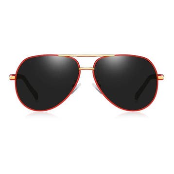 Vintage Shades Zonnebril - Roestvrij Staal Legering, Verzenden