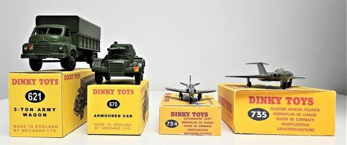 Dinky Toys 1:43 - Model militair voertuig (4) - 3 Ton Army, Hobby & Loisirs créatifs, Voitures miniatures | 1:5 à 1:12