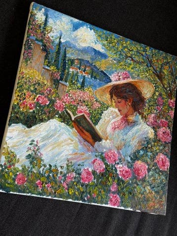 BarBeni (1981) - Elizabeth in the Garden (lll) - An Artistic