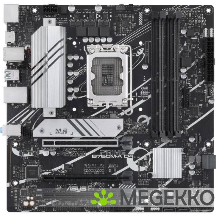 ASUS PRIME B760M-A D4-CSM, Computers en Software, Moederborden, Nieuw, Verzenden