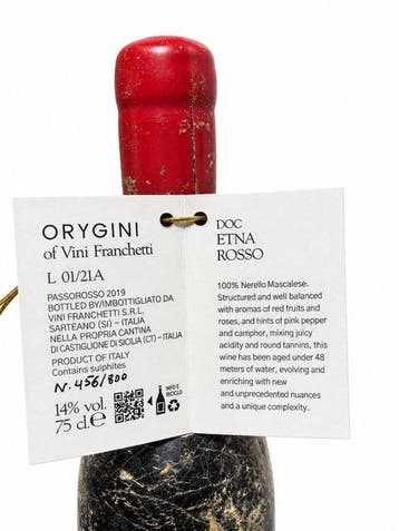 2019 Franchetti, Orygini Etna Rosso - Sicilië DOC - 1 Fles, Verzamelen, Nieuw