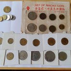 Hong Kong, Macau, kroon, grosze. Lot of 32 coins (Zonder
