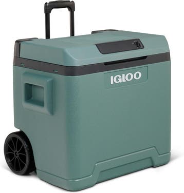Igloo 42L Koelbox op wielen | 12V/230V | Perfect voor fes..., Caravans en Kamperen, Verzenden, Zo goed als nieuw, Koelbox, Elektrisch