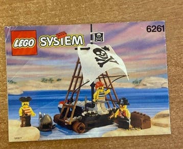 Lego Set - 6261 - Pirates - Raft Raiders