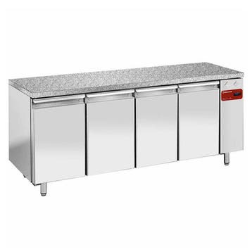 Bakkerij Koelwerkbank | 760L | 4 Deuren (EN600x400) | Voor, Verzenden