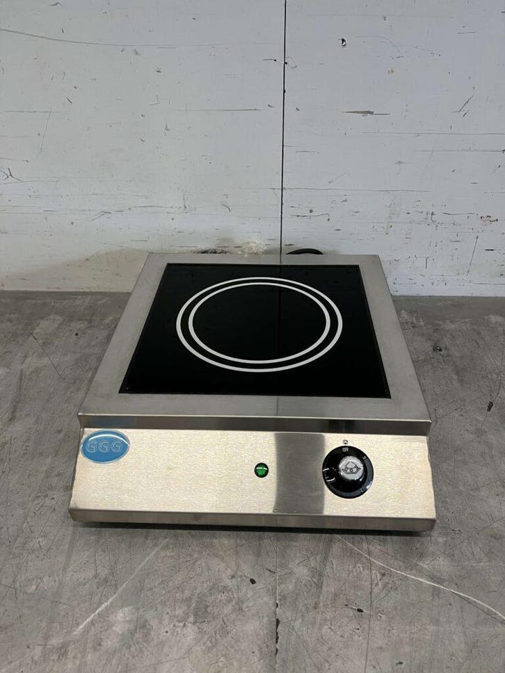 RVS GGG Keramische kookplaat fornuis 2 kW 230V Horeca, Zakelijke goederen, Horeca | Keukenapparatuur, Ophalen of Verzenden