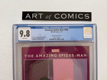 The Amazing Spider-Man #800 - Moebius Variant cover - CGC, Livres