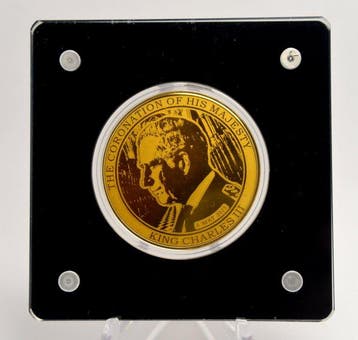 Verenigd Koninkrijk. Medal 2023 Coronation King Charles