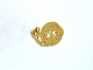 Collier ras du cou - 18 carats Or jaune