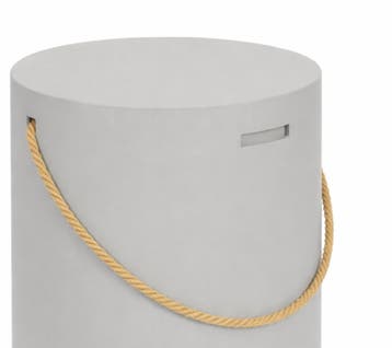 Betonlook krukje | Bijzettafel | Buitenkrukje | Grijs, Tuin en Terras, Verzenden, Nieuw