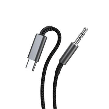 DrPhone LinkAudio2 – Premium USB-C naar AUX Kabel 3.5mm Jack, Verzenden, Nieuw