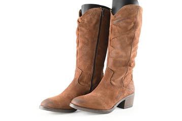 AQA Laarzen in maat 37 Cognac, Kleding | Dames, Schoenen, Hoge laarzen, Overige kleuren, Verzenden, AQA