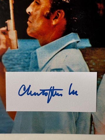 James Bond 007: The Man with the Golden Gun, Double signed