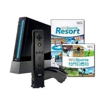 Nintendo - Wii - Nintendo Wii Black Limited Edition Console, Nieuw