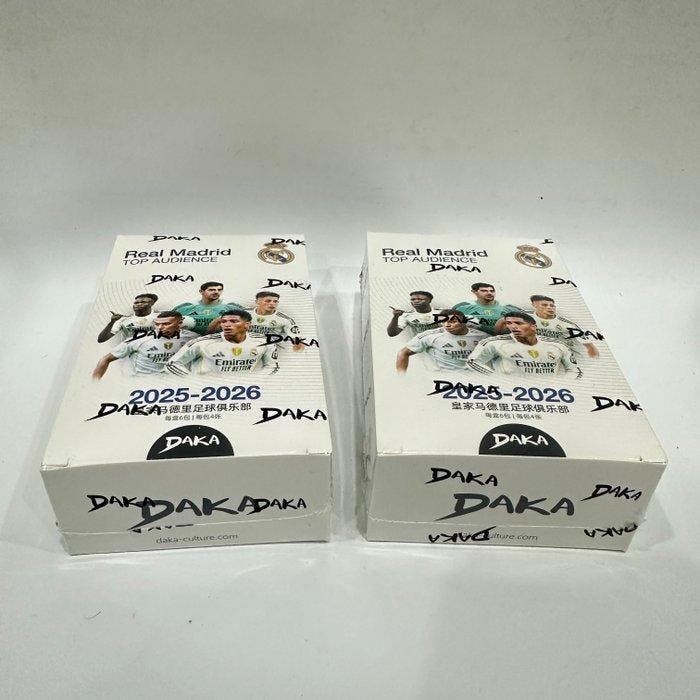 2025-2026 DAKA Real Madrid Top Audience Emballage d’origine, Verzamelen, Stickers
