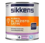 Sikkens Rubbol BL Rezisto Satin - 2,5L RAL 9003 | Signaalwit, Bricolage & Construction, Peinture, Vernis & Laque, Verzenden