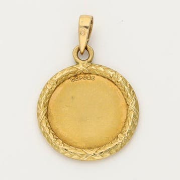 Pendentif - 18 carats Or jaune, Handtassen en Accessoires, Antieke sieraden