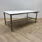 Ergo Swiss  Zit-sta werkbank, 200x100 cm - Gratis Bezorging, Gebruikt