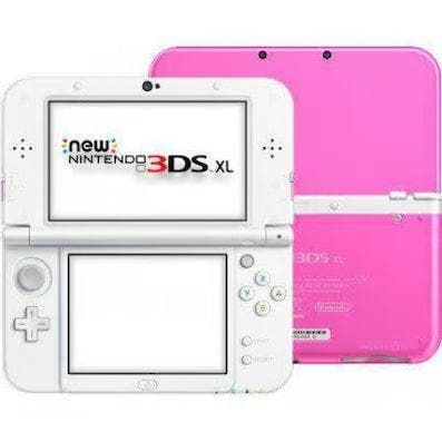 New Nintendo 3DS XL Roze/Wit (Nette Staat), Games en Spelcomputers, Spelcomputers | Nintendo 2DS en 3DS, Zo goed als nieuw, Ophalen of Verzenden