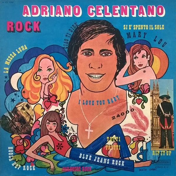 Adriano Celentano - Rock, Cd's en Dvd's, Vinyl | Pop, Gebruikt, Verzenden