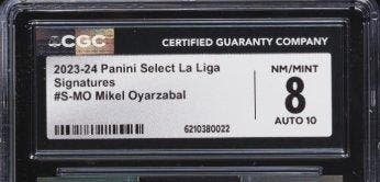 2023 Panini Select La Liga Mikel Oyarzabal #S-MO - Autograph, Nieuw
