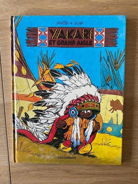 Yakari T1 + dédicace - C - 1 Album - Herdruk - 1979, Livres, BD