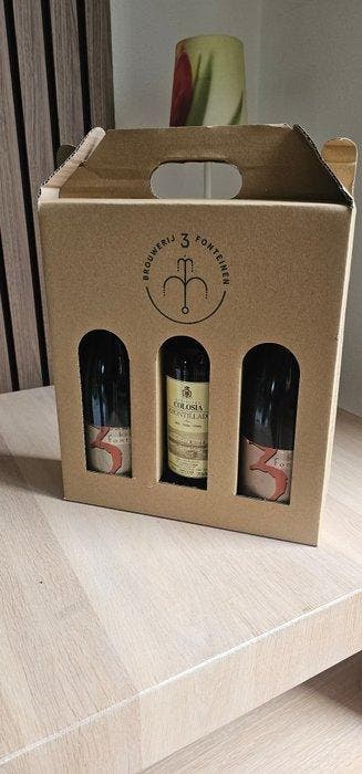 3 Fonteinen - Pack Zenne y Frontera avec un sherry assorti.