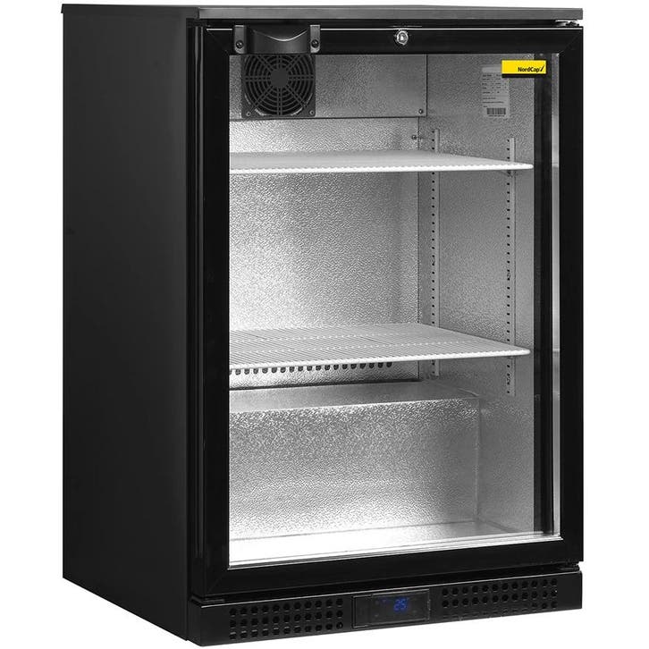 Barkoelkast | Energiezuinig | 125L | Zwart | +2°C/+10°C |, Zakelijke goederen, Horeca | Keukenapparatuur, Nieuw in verpakking