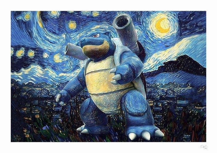 SKE - Tortank Night, Antiek en Kunst, Kunst | Designobjecten