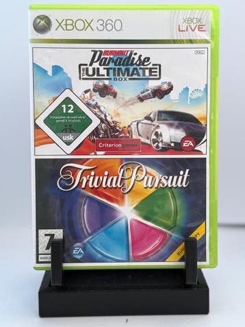 Burnout Paradise Ultimate & Trivia Pursuit - Xbox 360, Games en Spelcomputers, Verzenden, Gebruikt