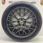 Porsche Macan 20inch RS Spyder Titanium met winterbanden N0, Auto-onderdelen, Ophalen, Gebruikt, 295 mm, Banden en Velgen