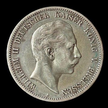Duitsland, keizerrijk 5 Mark 1900 (Zonder minimumprijs)