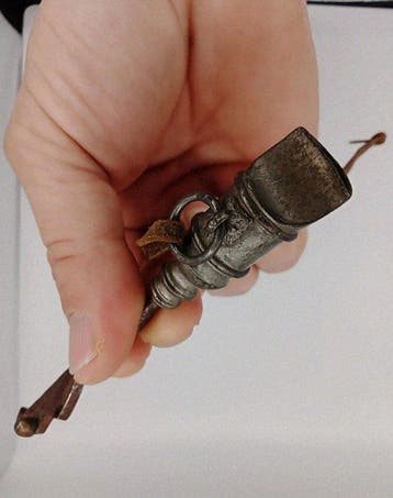 Railwayana llave-silbato - Werkgereedschap Antiek -