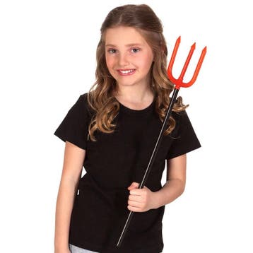 Halloween Drietand Duivel 58cm, Verzenden
