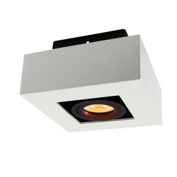 Spectrum - Moderne plafondspot GU10 wit, Verzenden