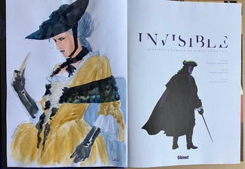 Invisible - Mémoires dAymond de Terre-Noire T1 + dédicace -, Livres