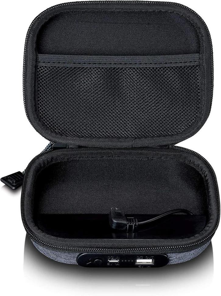 Lenco PBC-20 - Hoofdtelefoonetui met geïntegreerde powerbank, Maison & Meubles, Accessoires pour la Maison | Autre, Envoi