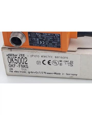 IFM Efector Fiberoptiek-versterker OKF-FNKG-OK5002, Zakelijke goederen, Verzenden