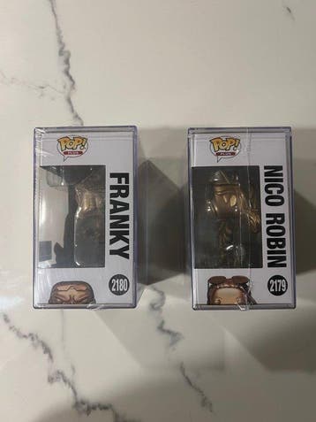 Funko - Action figure ONE PIECE - FRANKY & NICO ROBIN BRONZE