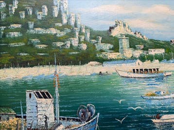 Carlos (XX) - Le Port aux collines vertes, Antiek en Kunst