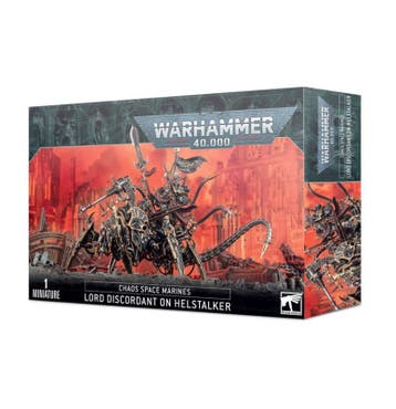 Chaos Space Marines Lord Discordant on Helstaker (Warhammer, Hobby en Vrije tijd, Ophalen of Verzenden, Nieuw