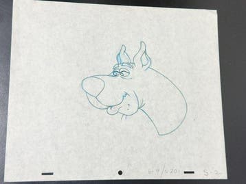 Hanna-Barbera Originele animatietekening - Scooby-Doo, Where, Nieuw in verpakking