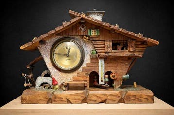 Weerstation - Hout, Metaal, Glas - Stile Chalet Alpino