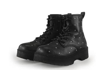Skechers Veterboots Meisjes in maat 31 Zwart, Verzenden, Jongen of Meisje, Schoenen, Skechers