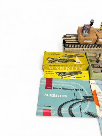 Märklin H0 - 5121;5111;0321;7054;7050 - Modeltreinsporen