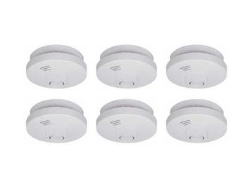 Veiling - Elro rookmelder 6-pack FS1510, Doe-het-zelf en Bouw, Nieuw
