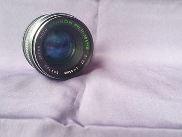 Chinon 1:1.7 f=55mm Prime lens
