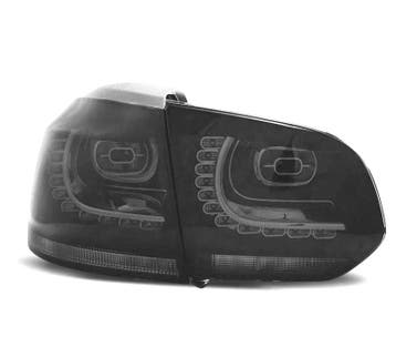 FEUX ARRIÈRE VOLKSWAGEN VW GOLF 6 08-12 LED FUMÉ, Autos : Pièces & Accessoires, Éclairage, Verzenden, Neuf